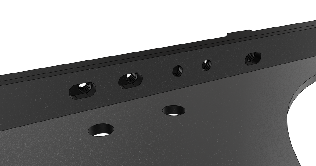 NACSE M2 Grater Front Panel Fan Bracket